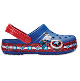 Sandália Crocband Clog Capitão América Kids