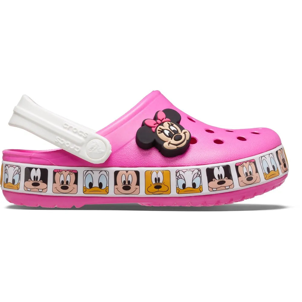 Sandália Fun Lab Minnie Band Clog Infanto Juvenil